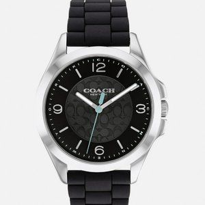 NEW! COACH LIBBY WATCH, 37MM, Black